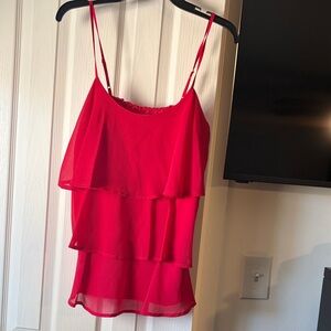 Pink Layered Women's Top